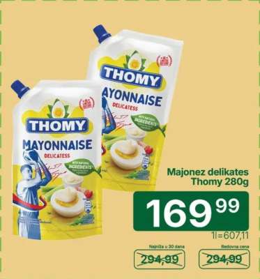 Majonez delikates Thomy 280g