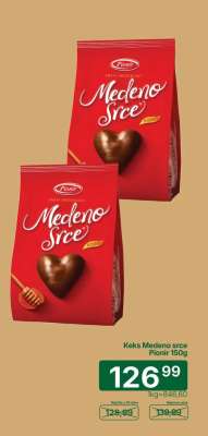 Keks Medeno srce
