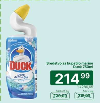Sredstvo za kupatilo marine Duck 750ml