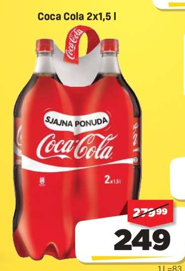 Coca Cola 2x1,5 l