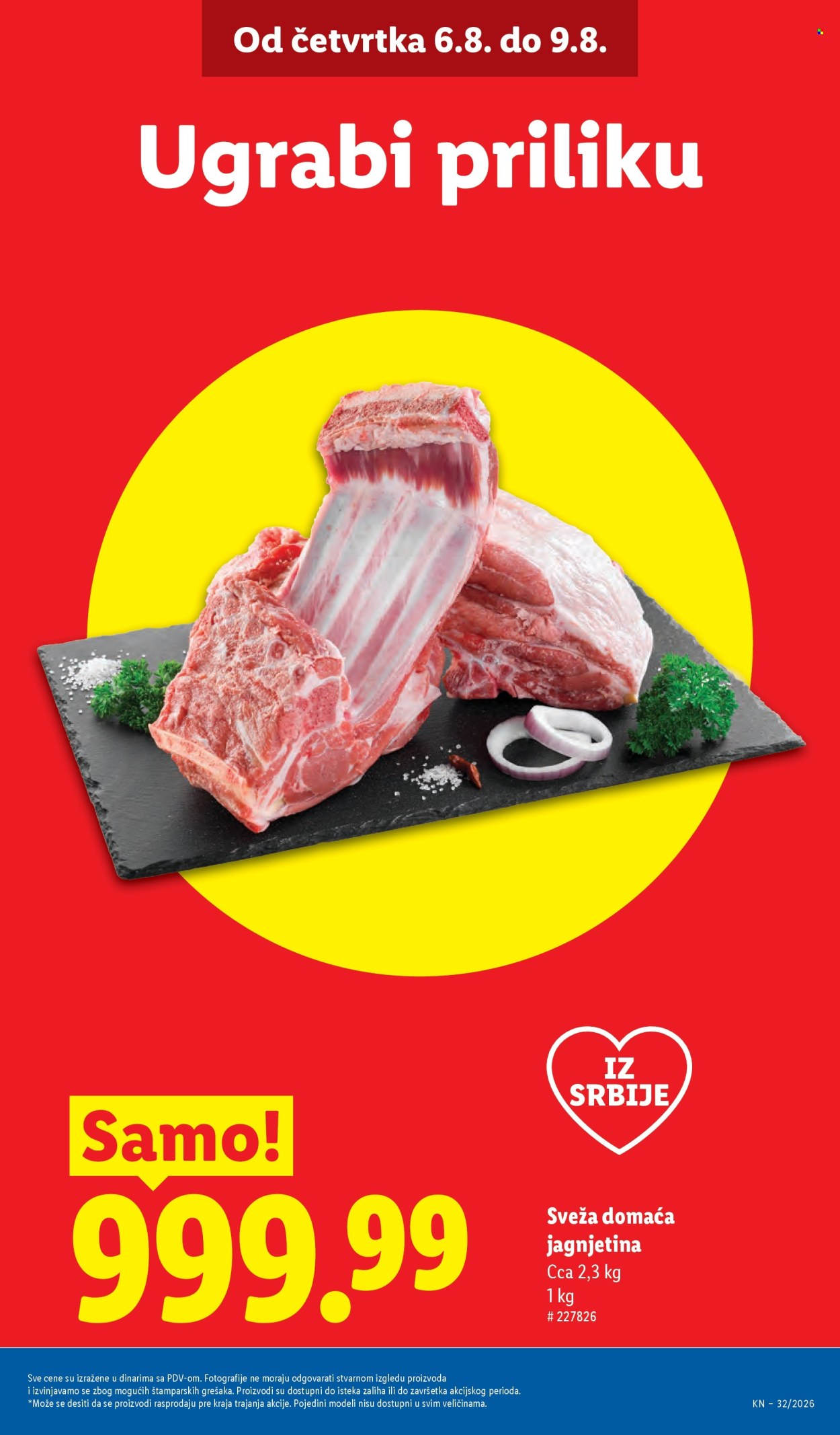 Lidl katalog - 06.08.2026 - 12.08.2026. Stranica 3