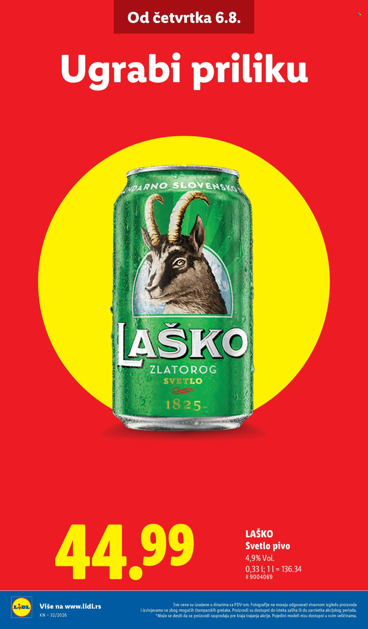 Lidl katalog - 06.08.2026 - 12.08.2026. Stranica 10