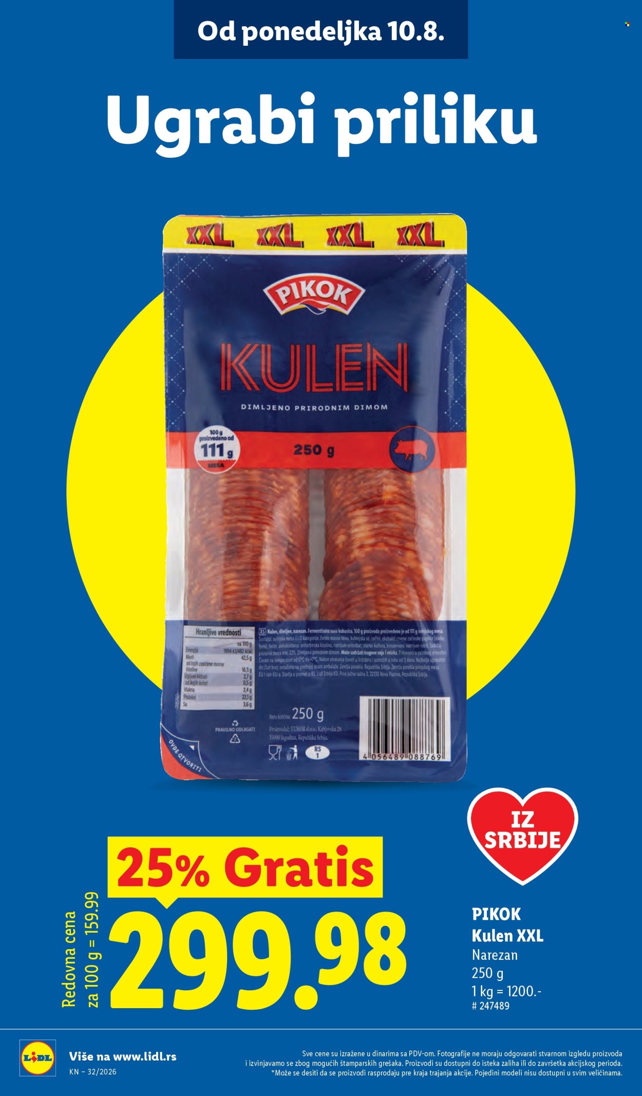 Lidl katalog - 06.08.2026 - 12.08.2026. Stranica 14