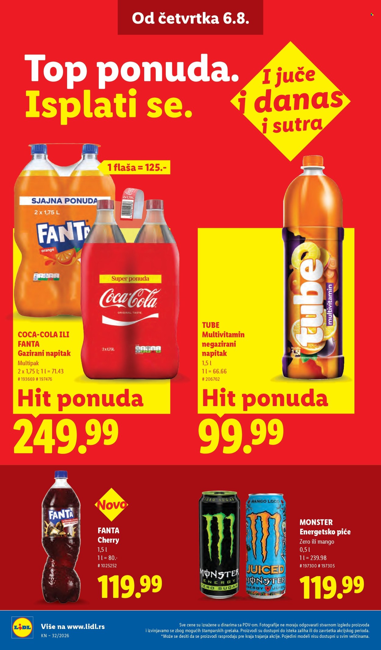 Lidl katalog - 06.08.2026 - 12.08.2026. Stranica 30
