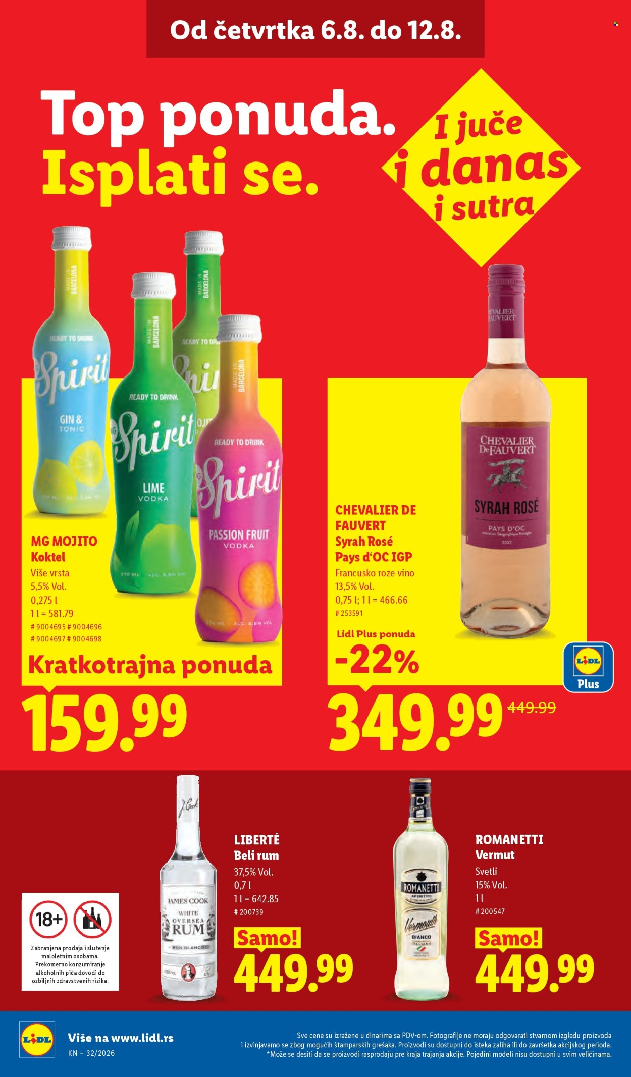 Lidl katalog - 06.08.2026 - 12.08.2026. Stranica 32