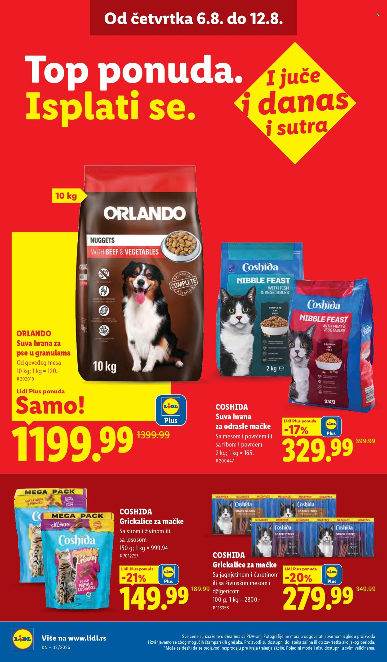Lidl katalog - 06.08.2026 - 12.08.2026. Stranica 34
