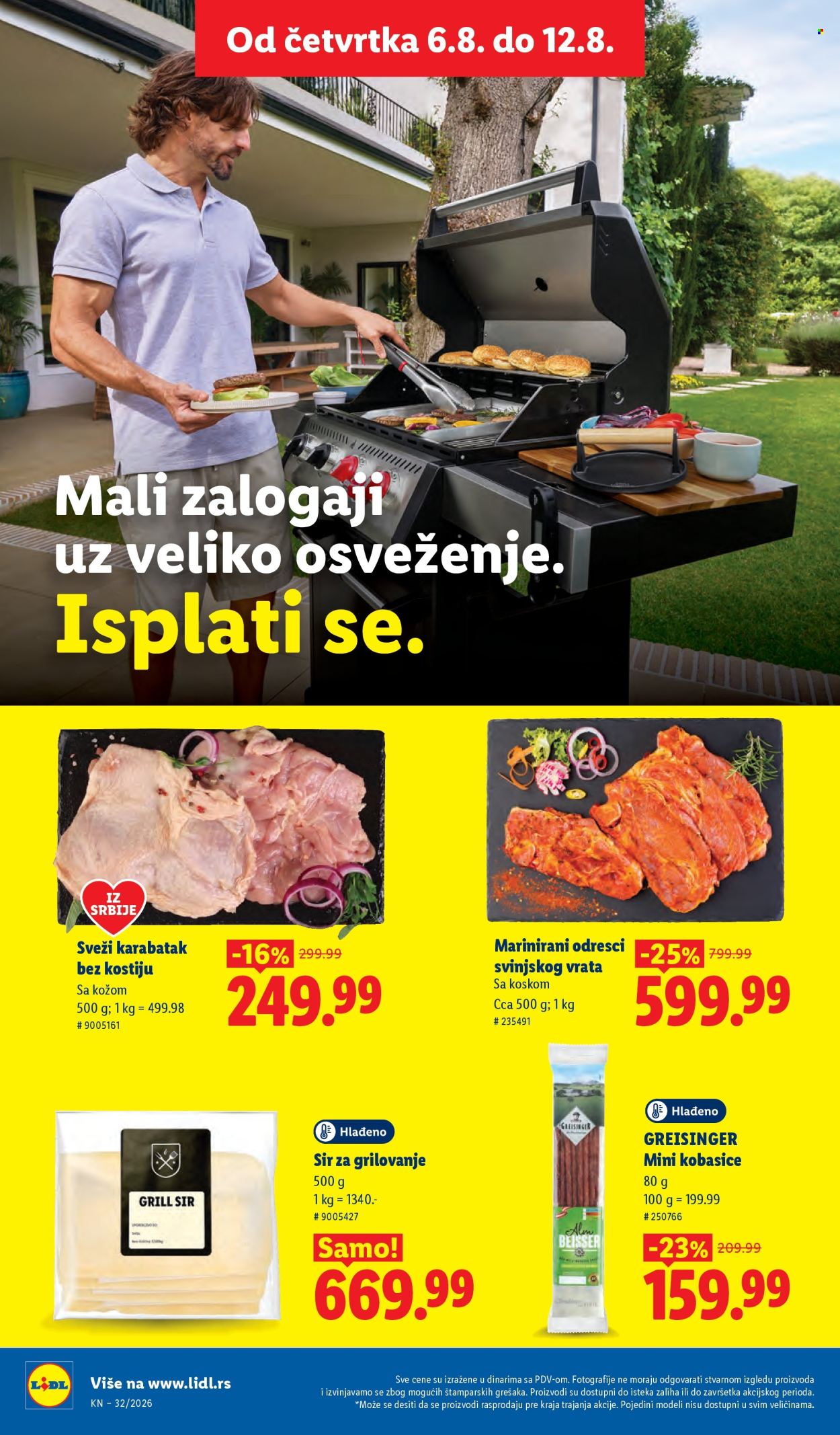 Lidl katalog - 06.08.2026 - 12.08.2026. Stranica 50
