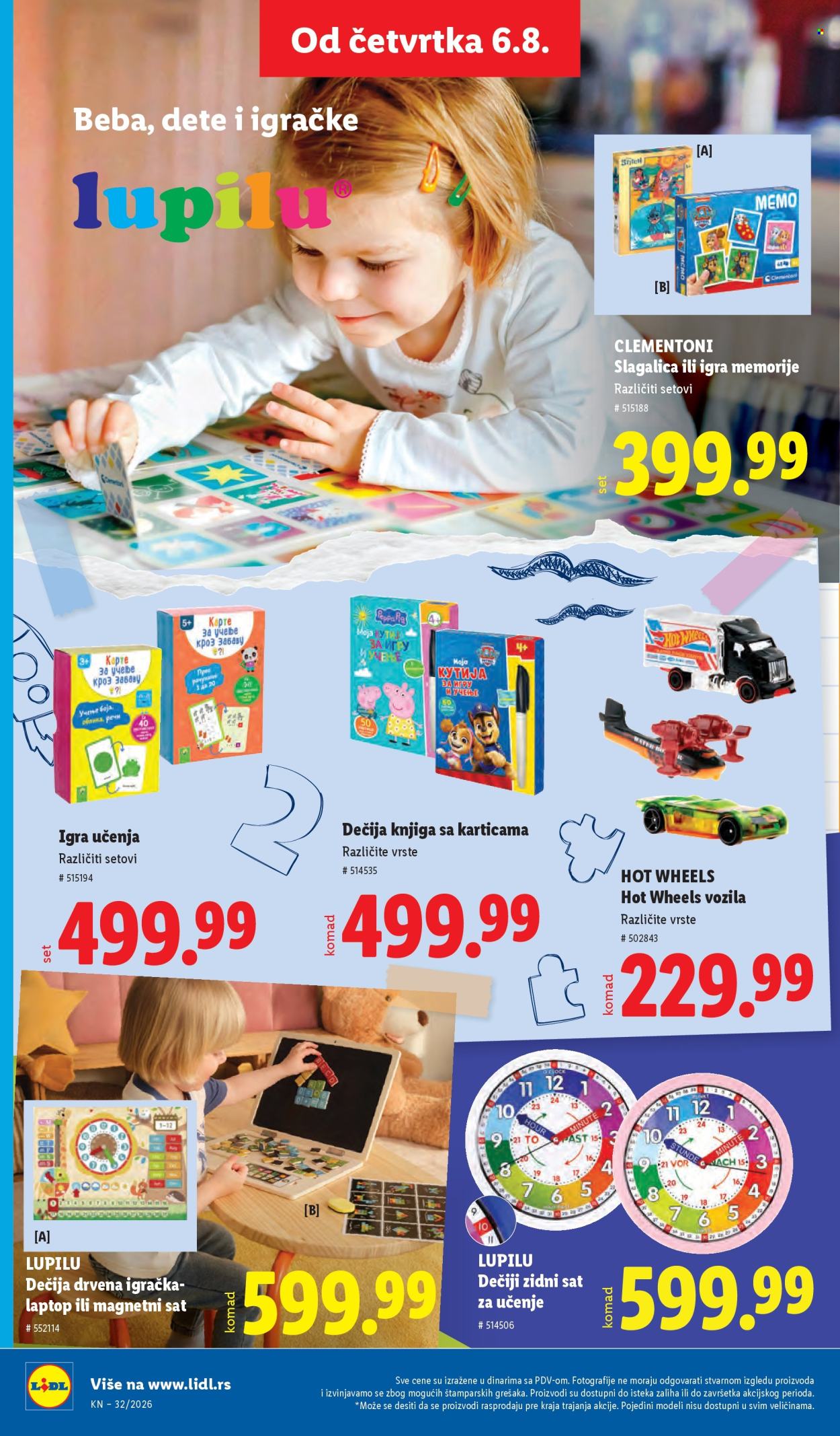 Lidl katalog - 06.08.2026 - 12.08.2026. Stranica 72