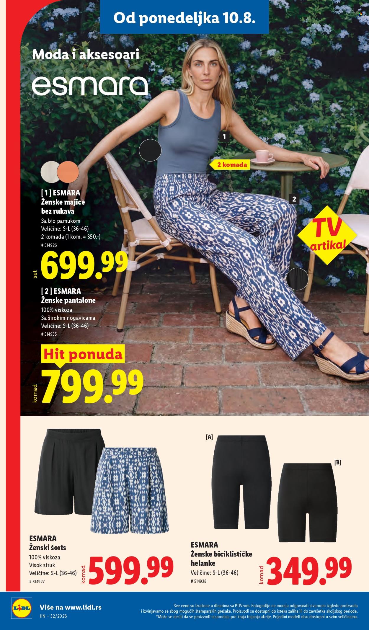 Lidl katalog - 06.08.2026 - 12.08.2026. Stranica 82