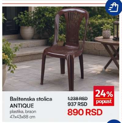 Baštenska stolica ANTIQUE