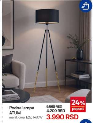 Podna lampa ATUM