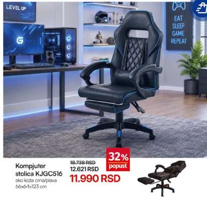 Kompjuter stolica KJGC516