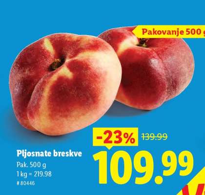 Pljosnate breskve