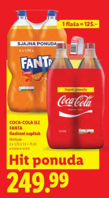 Coca Cola ili Fanta