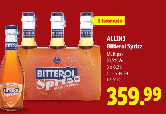 ALLINI Bitterol Sprizz