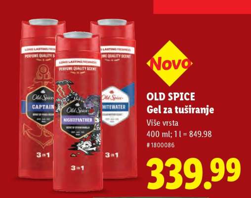 Old Spice Gel za Tuširanje