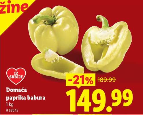 Domaća paprika babura