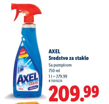 AXEL Sredstvo za staklo