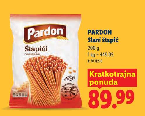 Pardon Slani štapići