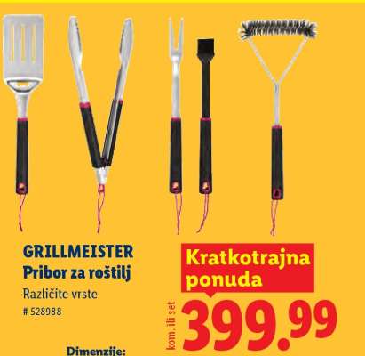 Grillmeister Pribor za roštilj