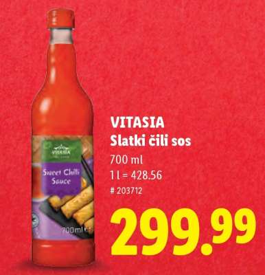 Vitasia Slatki čili sos