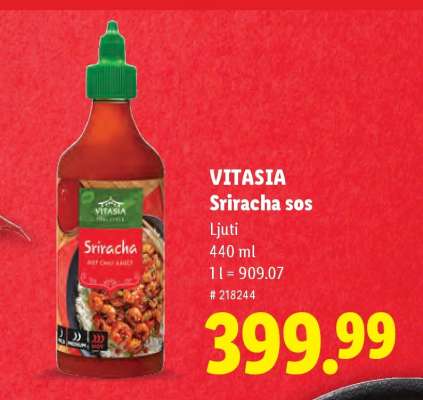 VITASIA Sriracha sos
