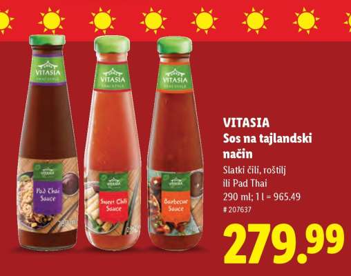 VITASIA Sos na tajlandski način