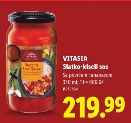Vitasia Slatko-kiseli sos