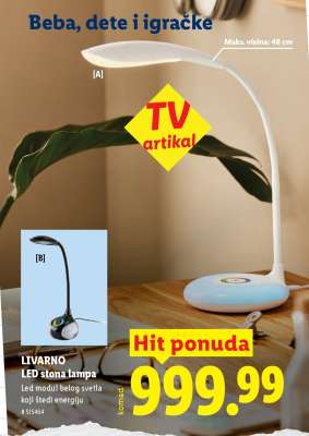 Livarno LED stona lampa