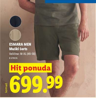 esMara MEN Muški šorts