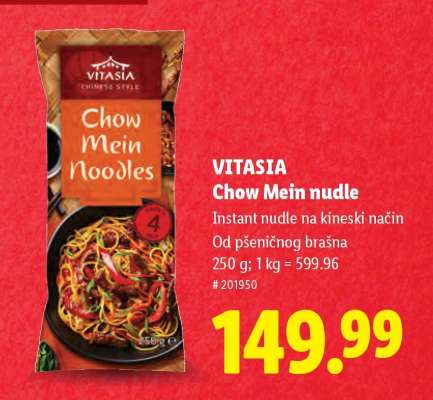Vitasia Chow Mein nudle