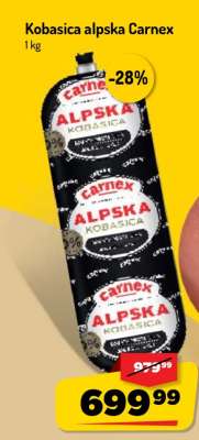 Kobasica alpska Carnex