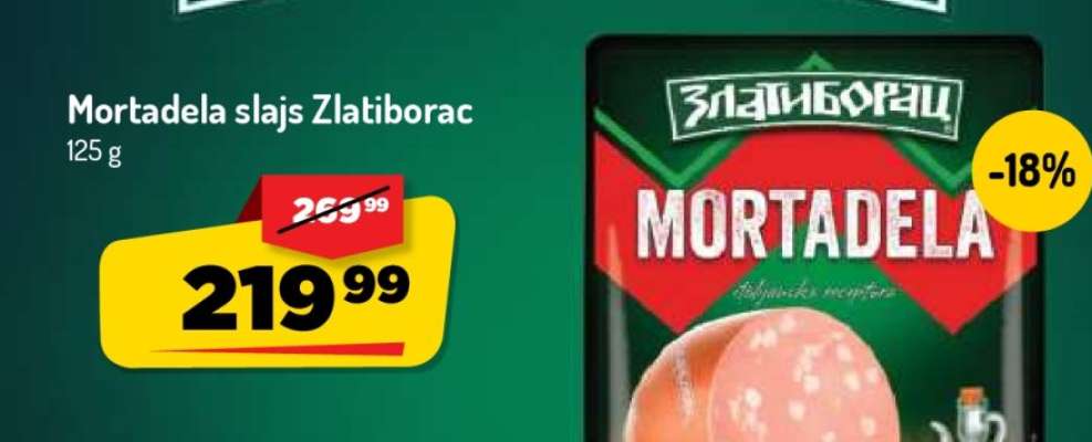 Mortadela slajs Zlatiborac