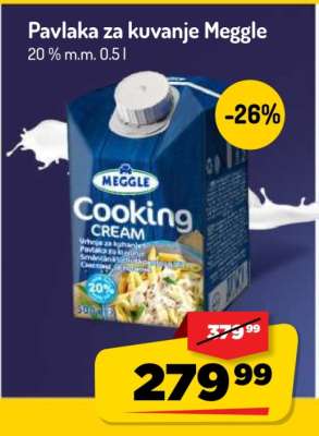 PAVLAKA ZA KUVANJE Meggle