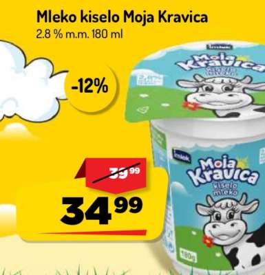 Mleko kiselo Moja Kravica