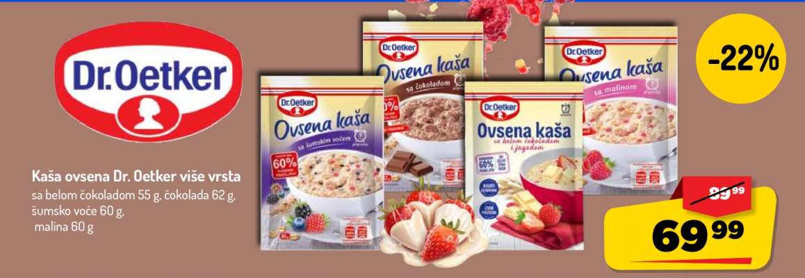 Kaša ovsena Dr. Oetker