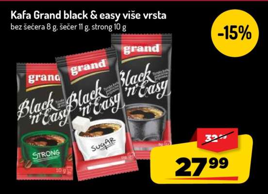 Kafa Grand black & easy više vrsta