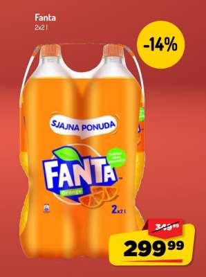 Fanta 2x2l
