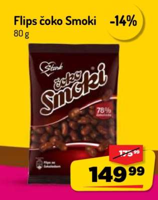 Flips čoko Smoki