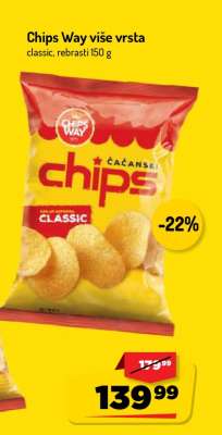 Chips Way više vrsta