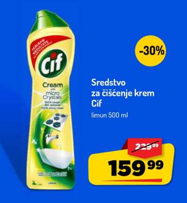 Sredstvo za čišćenje krem Cif