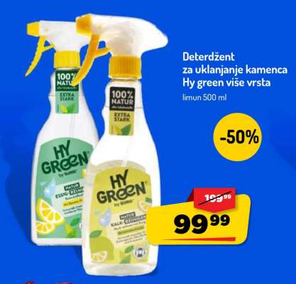 Deterdžent za uklanjanje kamenca Hy green