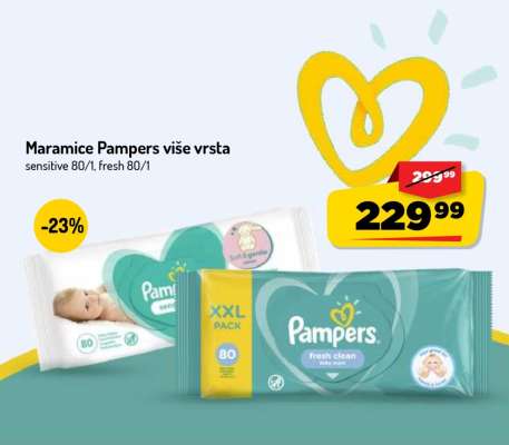 Maramice Pampers više vrsta