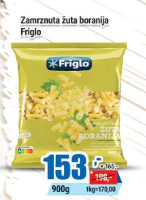 Zamrznuta žuta boranija Friglo