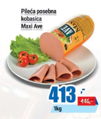 Pileća posebna kobasica Maxi Ave