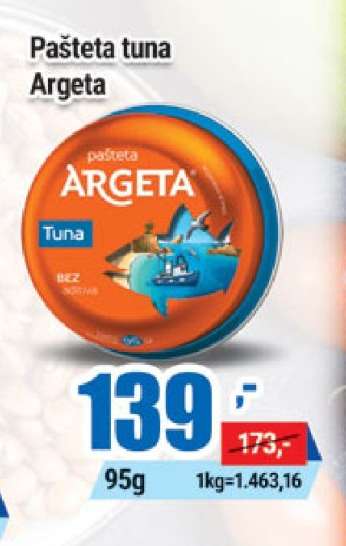 Pašteta Tuna Argeta