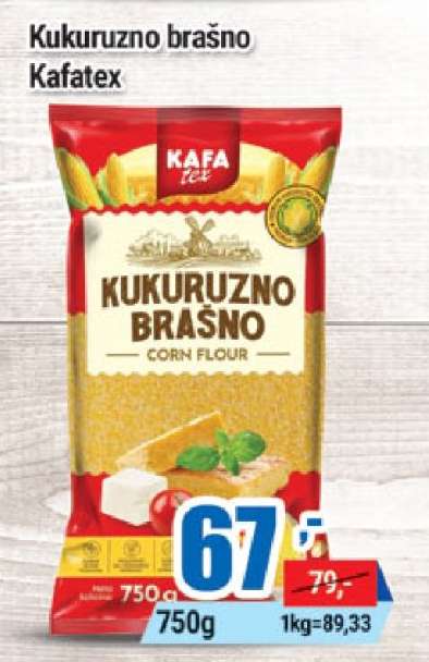 Kukuruzno brašno Kafatex