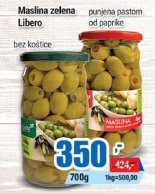 Maslina zelena Libero