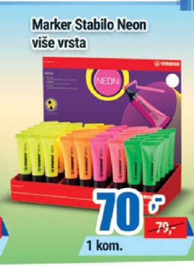 Marker Stabilo Neon