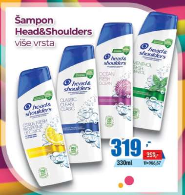 Šampon Head & Shoulders